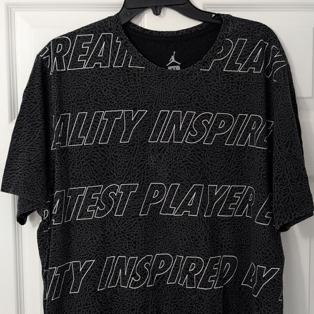 Jordan Brand "Inspired By The Greatest Player Ever" Graphic T-shirt. Men's XL